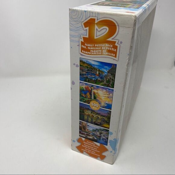 12 Puzzle‎ Pack Europe Italy love lake - Picture 5 of 6